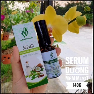Tinh dầu serum dưỡng tóc mềm mượt, giữ nếp tóc uốn, phục hồi đuôi tóc khô xơ, chẻ ngọn