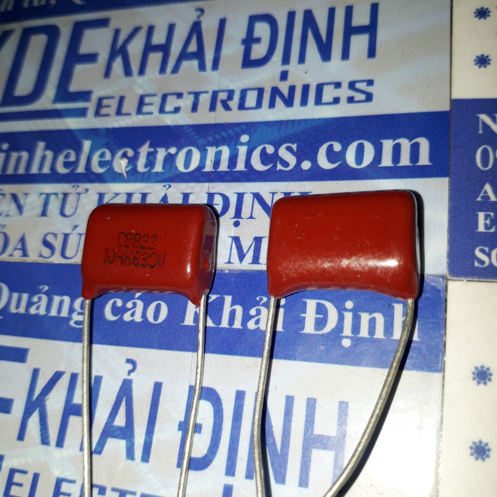 Tụ CBB22 CBB, tụ kẹo 104J 630V 0.1UF (gói 20 con) kde4114