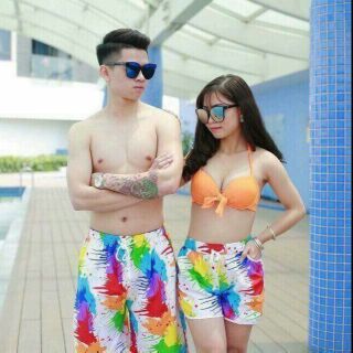 Combo Quần đôi đi biển