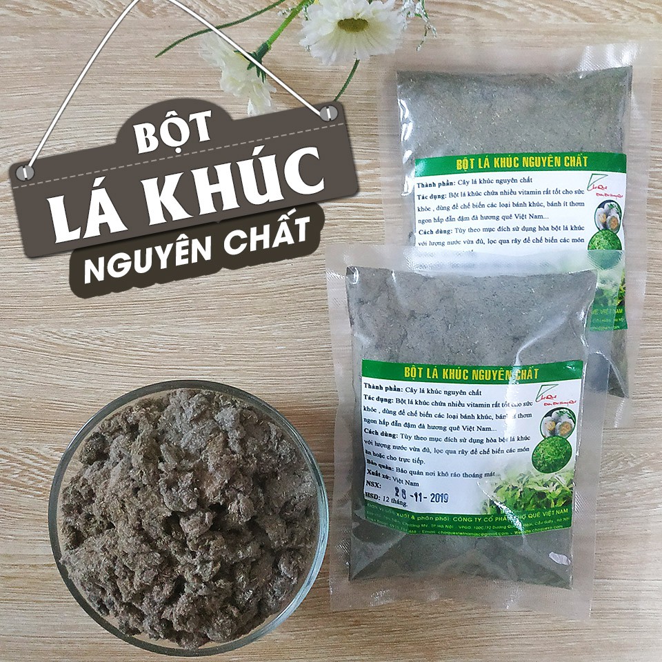 Bột Lá Khúc Nguyên Chất 100g