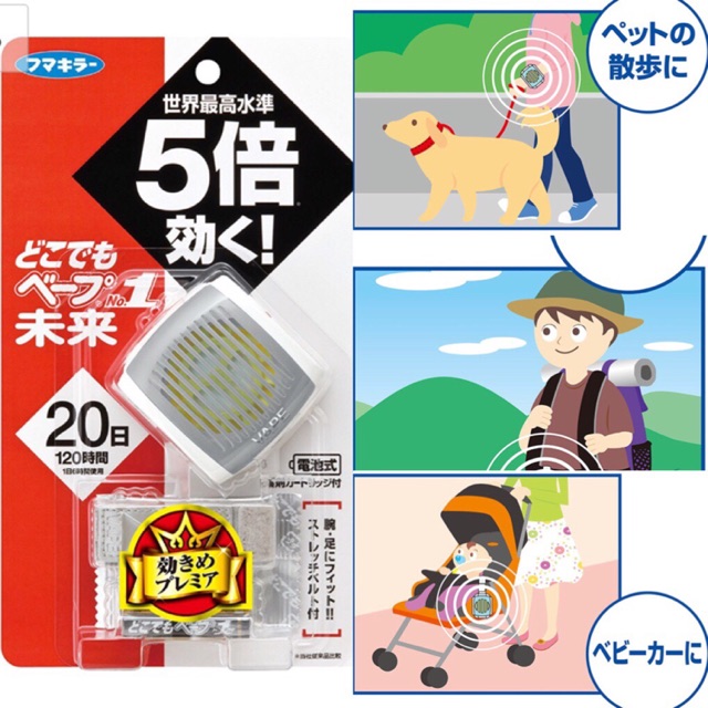 🇯🇵MÁY ĐEO ĐUỔI MUỖI CÔN TRÙNG