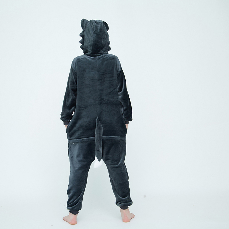 Bộ Quần Áo Ngủ Liền Cho Bé Hình Con Sói