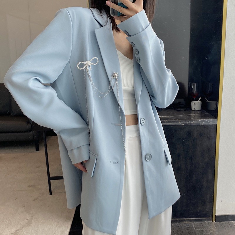 2W499.Áo blazer xuân thu thiết kế phiên bản Hàn Quốc | BigBuy360 - bigbuy360.vn