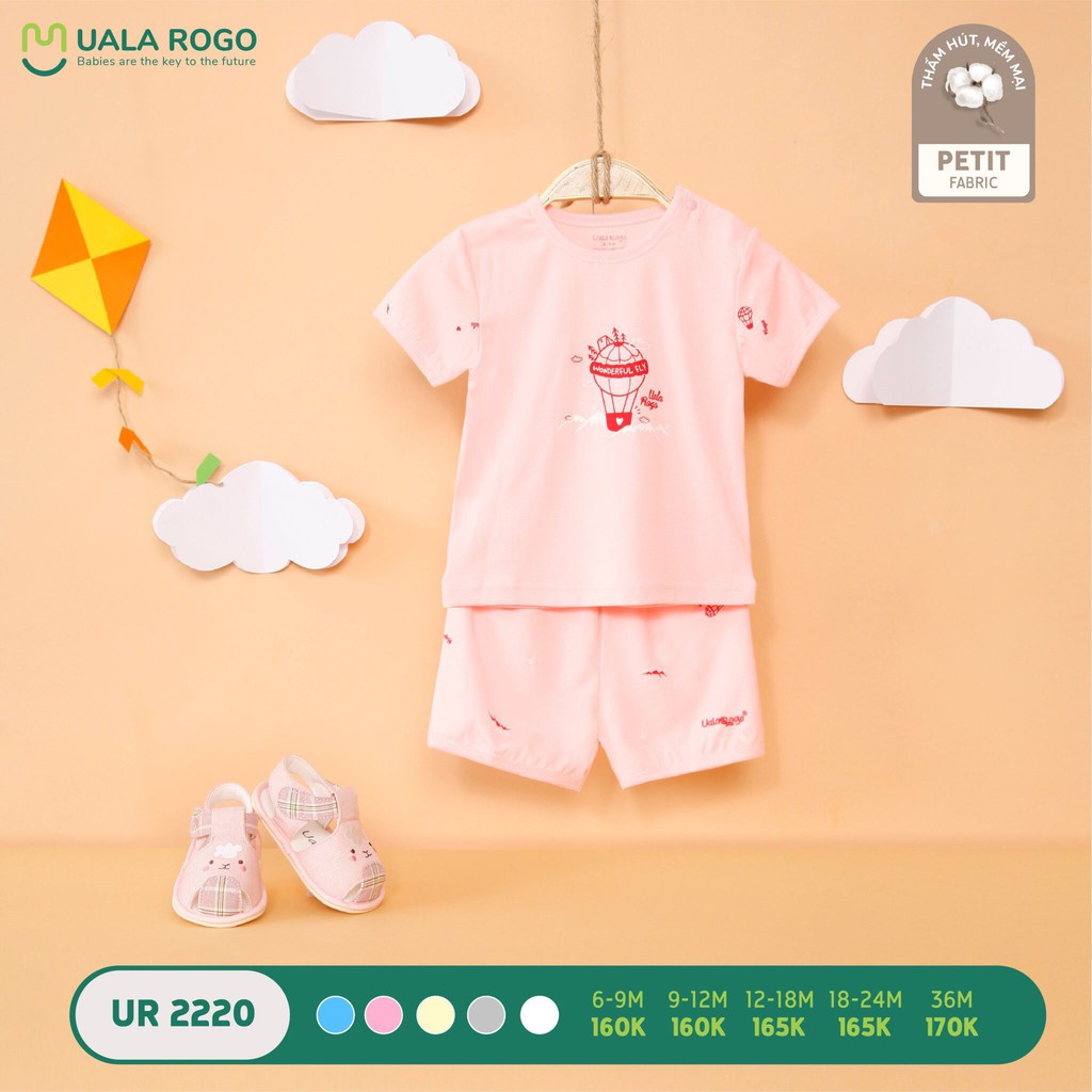 UR2220 Bộ cộc tay cài vai UalaRogo petit giao thông (6-36M)