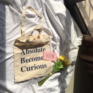 túi tote absolute become curious sẵn