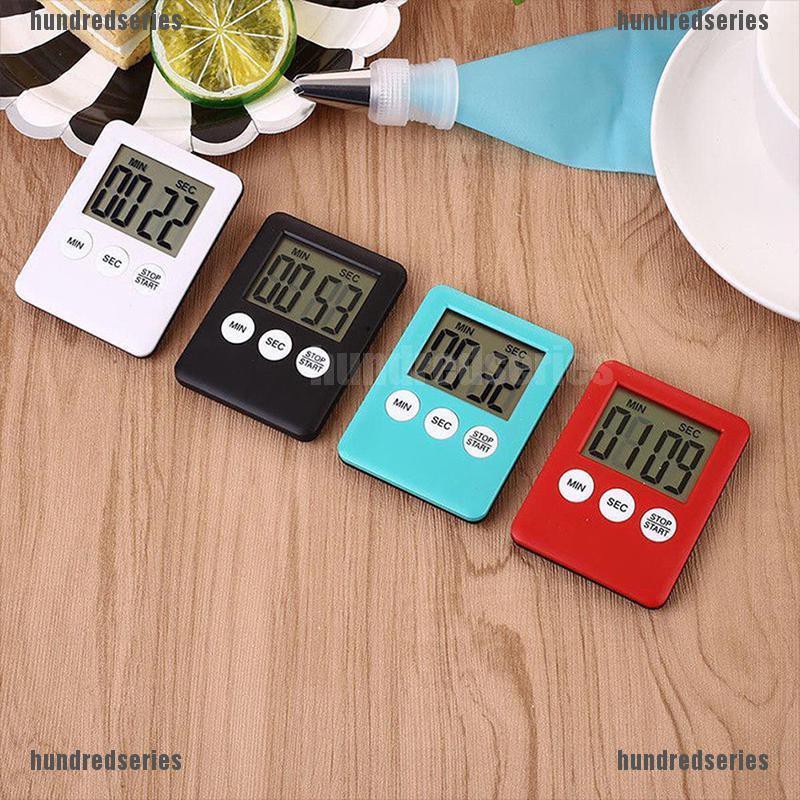 [Hundred] Large LCD Digital Kitchen Cooking Timer Count Down Up Clock Alarm Magnetic [Series]