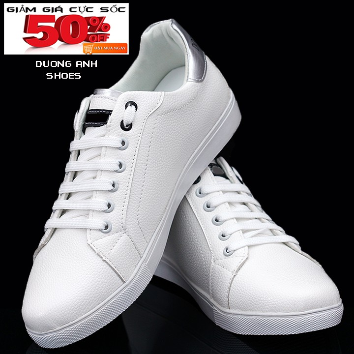 Giày sneaker  thể thao nam ( Trắng ) thời trang