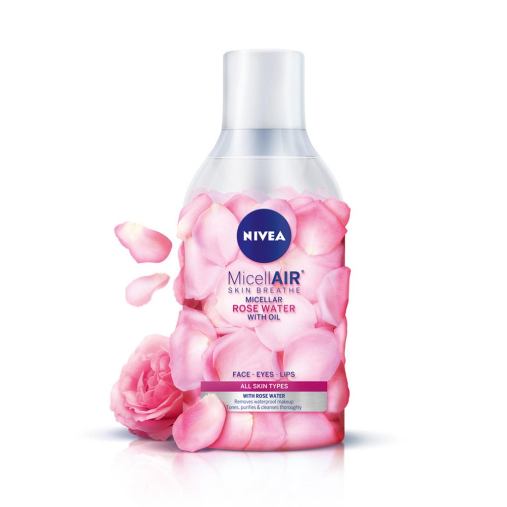 NƯỚC TẨY TRANG NIVEA TINH CHẤT HOA HỒNG MICELLAIR 400ML