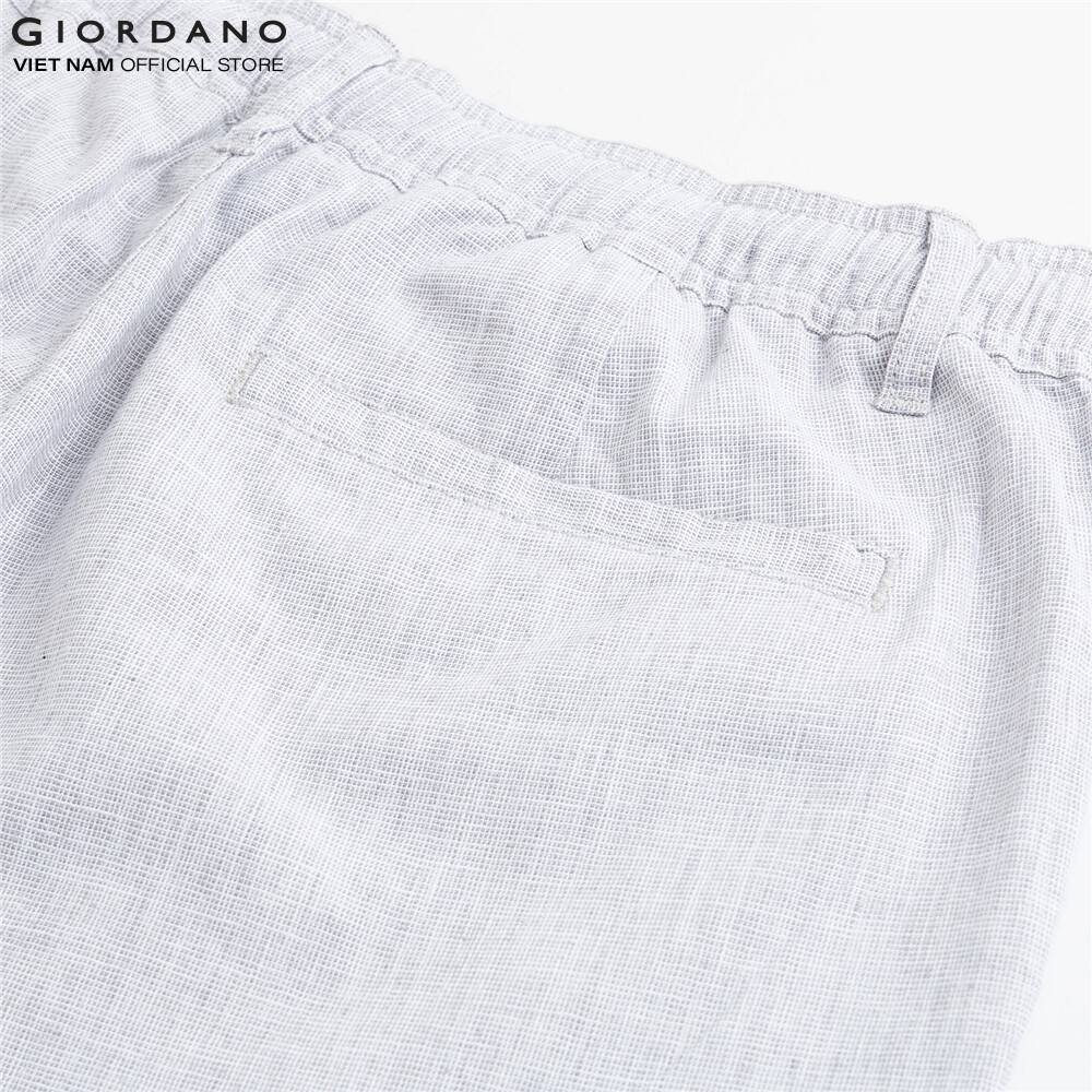 Quần Dài Linen Nam Giordano 01120218