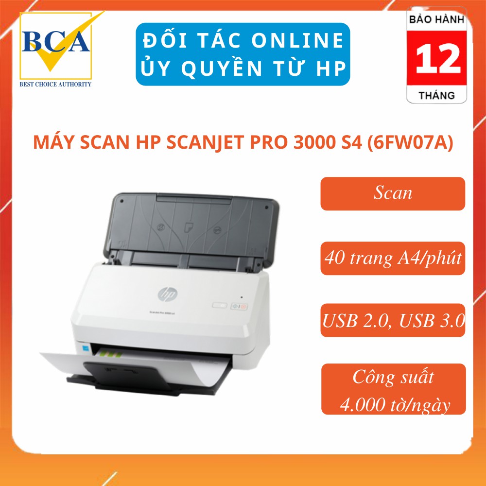 Máy Scan Hp Scanjet Pro 3000 S4 _ 6FW07A