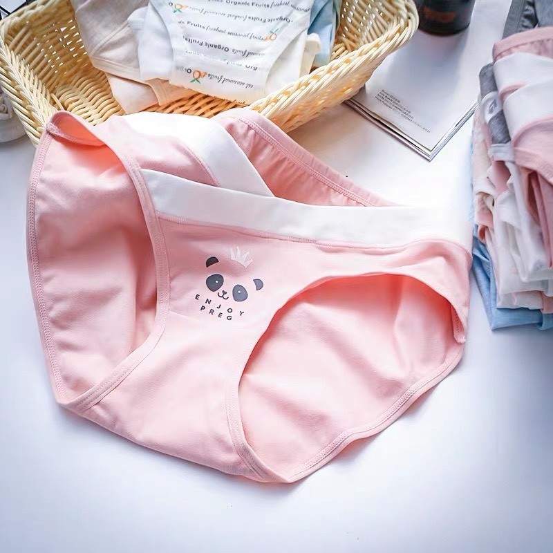 Quần lót bầu cạp chéo chất cotton siêu đáng yêu CS101