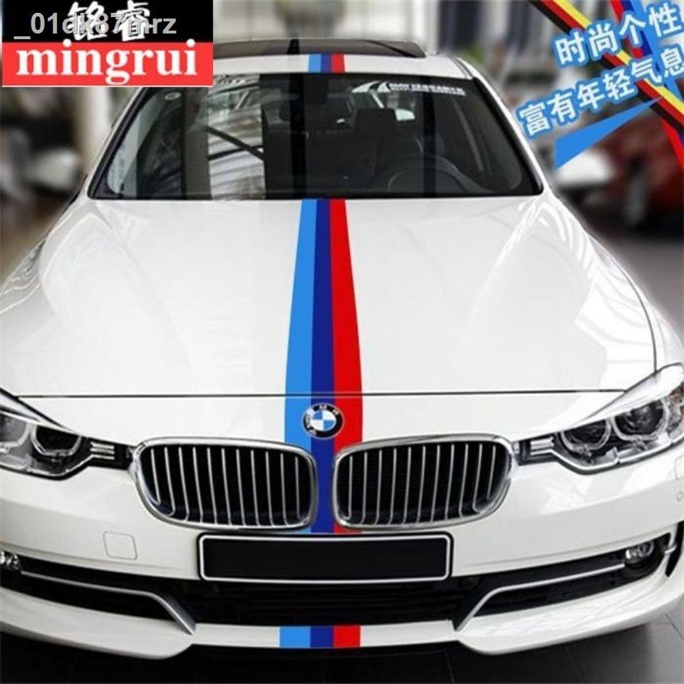 【giá ưu đãi】 Xe ba màu vòng hoa dán Đức BMW Ý cờ Pháp trang trí thân