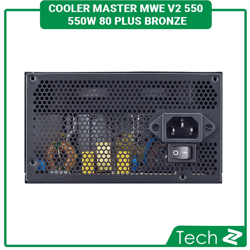 Nguồn máy tính Cooler Master MWE V2 230V 550 550W Plus Bronze  (80 Plus Bronze/Màu Đen)