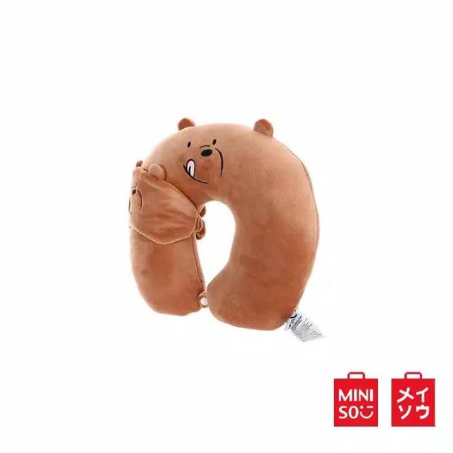 Miniso Gối Kê Cổ Kèm Miếng Bịt Mắt Tiện Dụng