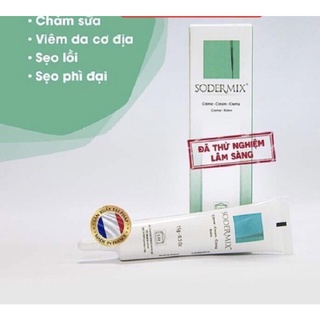 Kem bôi da Sodermix Hỗ trợ viêm da cơ địa, chàm sữa, sẹo phì đại