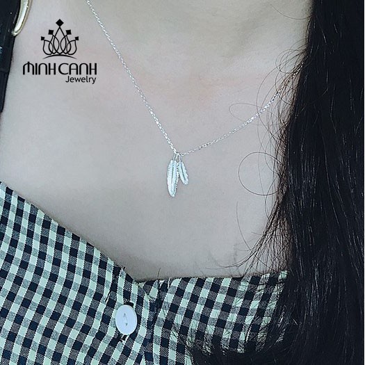 Dây Chuyền Bạc Lông Vũ - Minh Canh Jewelry