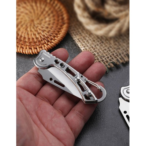 - Dao Gấp Di Động Cắm Trại G4 Móc Khóa Mini Tiện Lợi