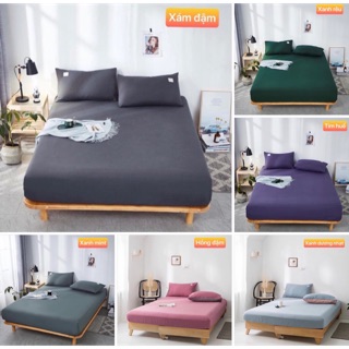 Set Ga-Vỏ Gối cotton tici-Cotton Đũi