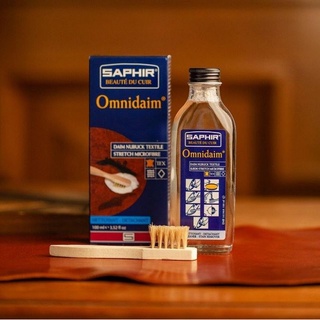 Vệ sinh, làm sạch vết bẩn, ố màu cho da lộn - Saphir Omnidaim BDC