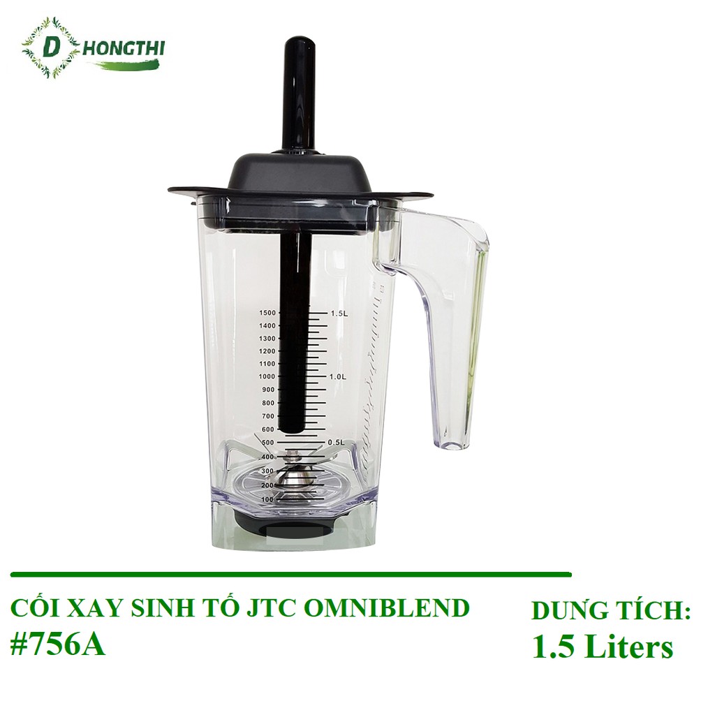 Máy xay sinh tố công nghiệp cơ JTC OmniBlend I Moni 767A TM MÀU ĐEN- Nhập Khẩu Chính Hãng