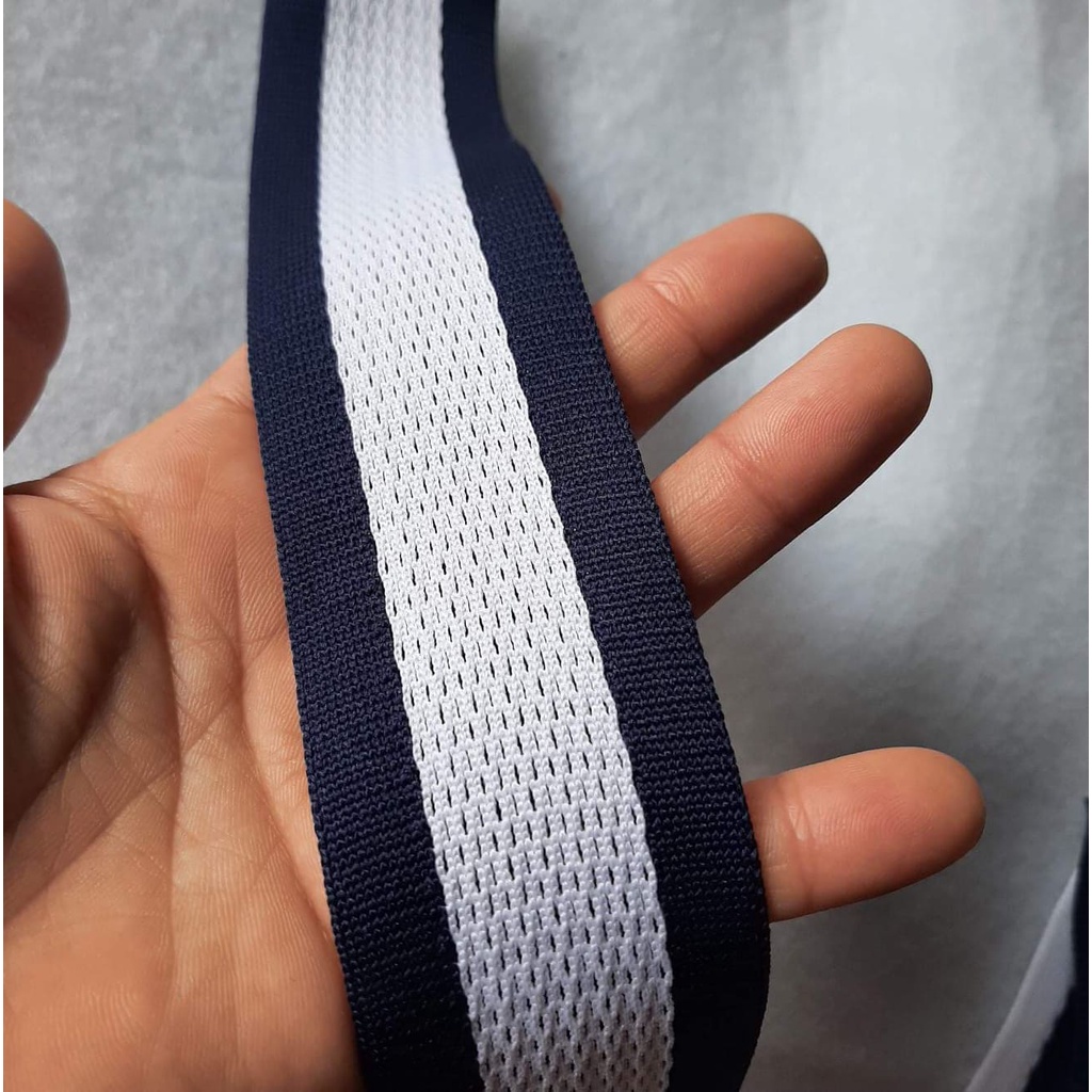 dây quai balo, túi sách viền sọc bản 4,5cm 6k/m