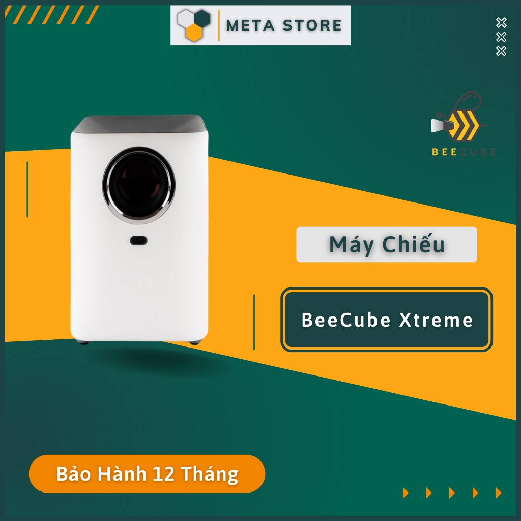 Máy chiếu BeeCube Xtreme - Máy chiếu 4K - Độ phân giải Full HD - Bảo hành 12 tháng • Meta Store