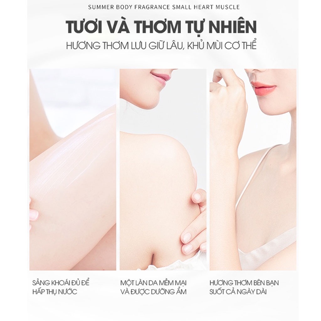 Combo Sữa Dưỡng Thể, Sữa Tắm Dưỡng Trắng Niacinamide 500ml Hương Tươi Mát, VANCY