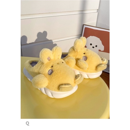 DÉP THỎ BÔNG🐰 ẤM ĐI TRONG NHÀ ĐẾ DÀY