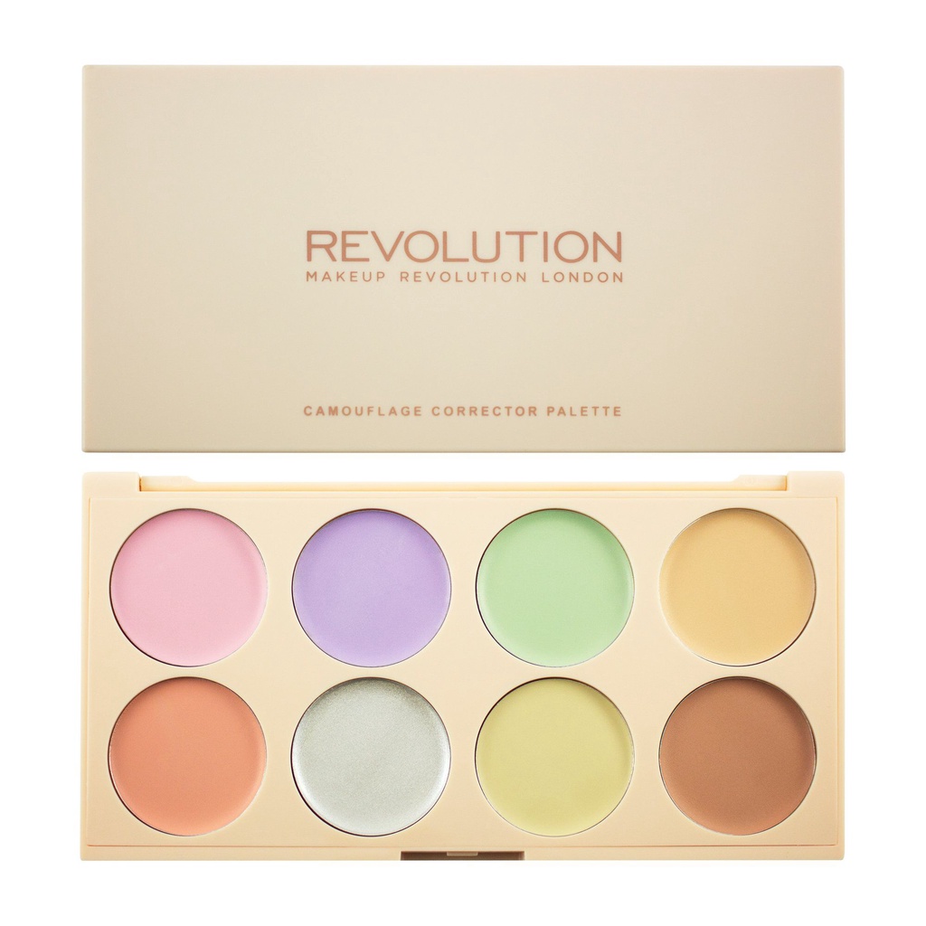 Bảng triệt sắc Revolution Camouflage Corrector 8 ô
