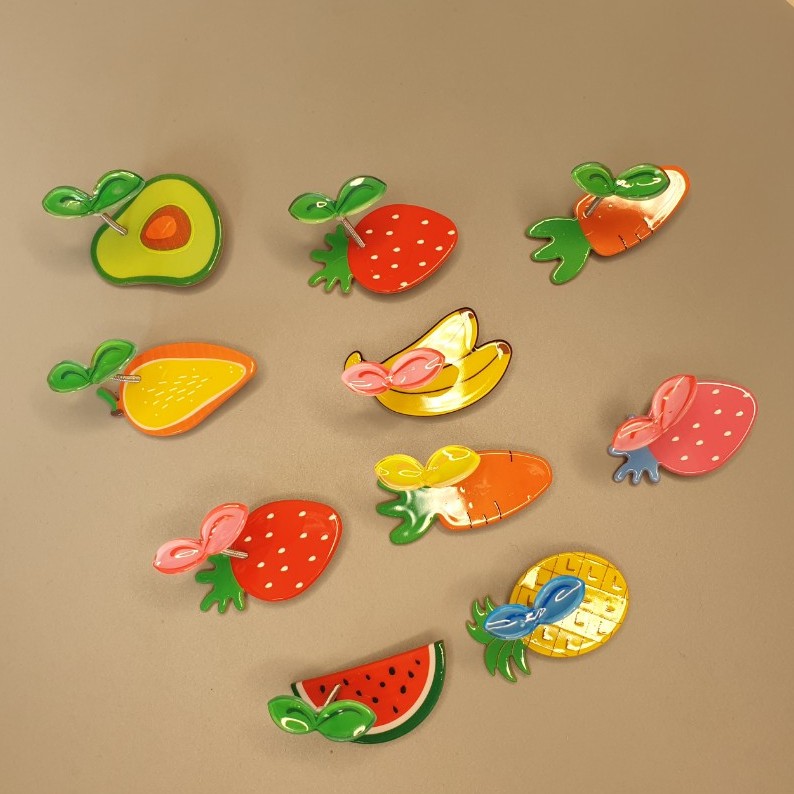 KẸP MỎ VỊT THÚ NHÚNG CHO BÉ GÁI