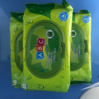 Combo 3 gói khăn giấy ướt ABC
