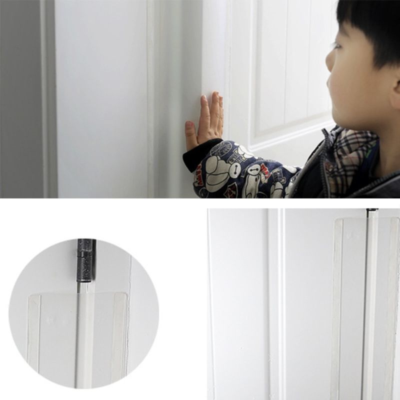 Miếng Bọc Bảo Vệ Bản Lề Cửa Trong Suốt An Toàn Cho Bé