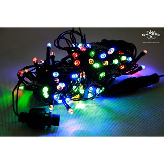 [LOẠI 1] DÂY ĐÈN LED NHIỀU MÀU TRƠN 10M 96 BÓNG