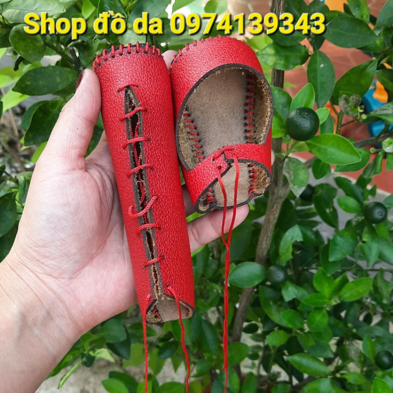 Bọc da cần số phanh tay xe tải Kia K200, K250... bằng da bò thật bảo hành 12 tháng