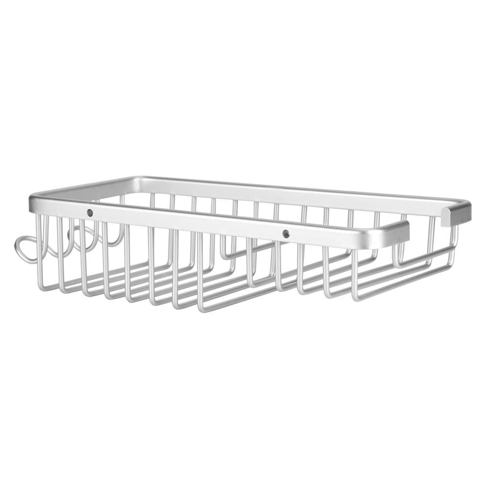 Rack Mounted Alloy Storage Aluminum Kitchen Bathroom Shelf