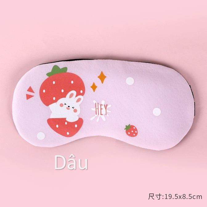 Túi bịt chườm mắt ngủ dạng gel massage thư giãn họa tiết hoạt hình cute