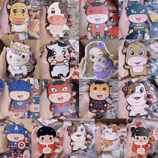 Set 50 Bao Lì Xì Hoạt Hình Siêu Hot