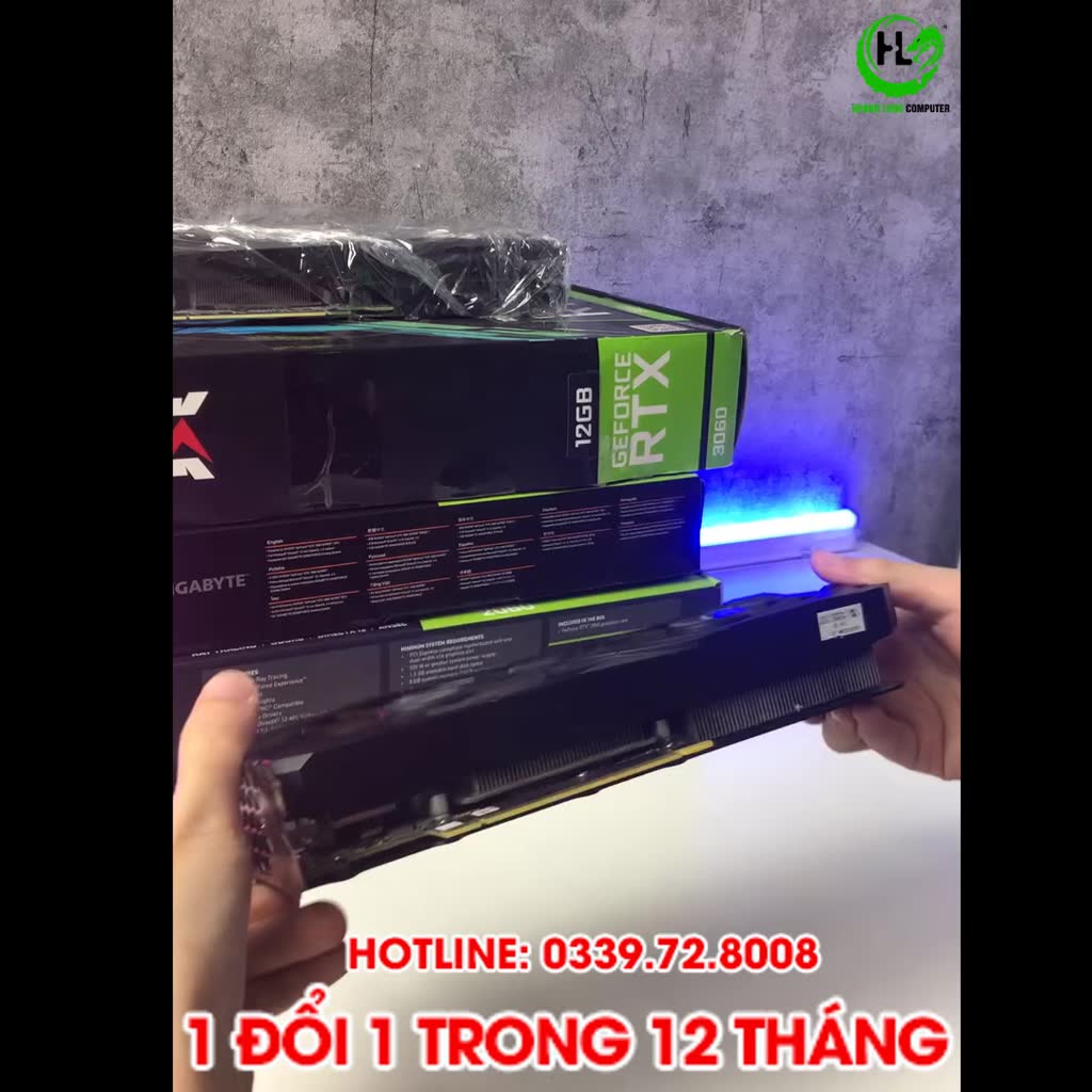 Card Màn Hình RTX 3060 Ti OC 8G VGA PC GDDR6 - 2ND Hàng Chính Hãng Còn Bảo Hành 12 Tháng- Hoàng Long Computer | BigBuy360 - bigbuy360.vn
