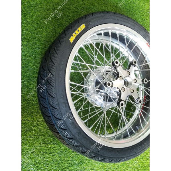 Bánh căm dành cho winner 150 full vỏ ruột maxxis 250/17 trước 275/17 sau lắp như zin không cần chế