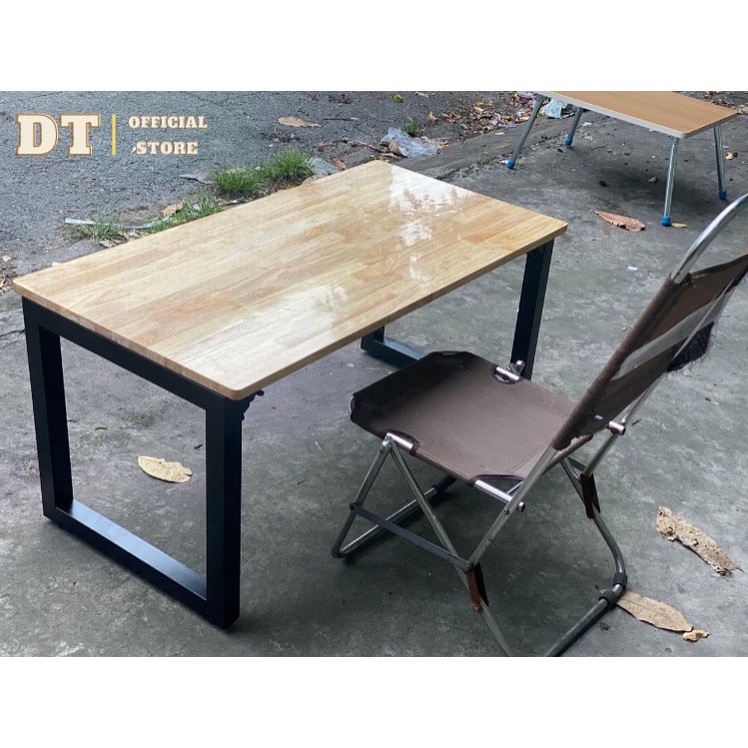 Bàn Gỗ Chân Xếp Gọn ( 50x100x) Cao chuẩn 48cm