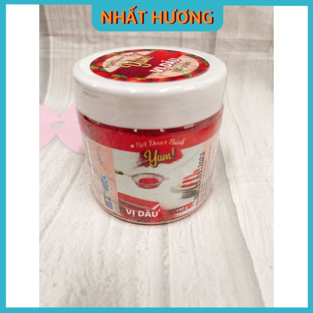 Bột Decor Bánh Vị Dâu100gr