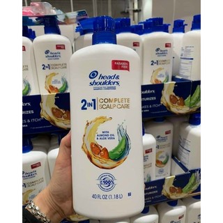 Dầu gội xả Head and Shoulders 2 in 1 Complete Scalp Care Mỹ