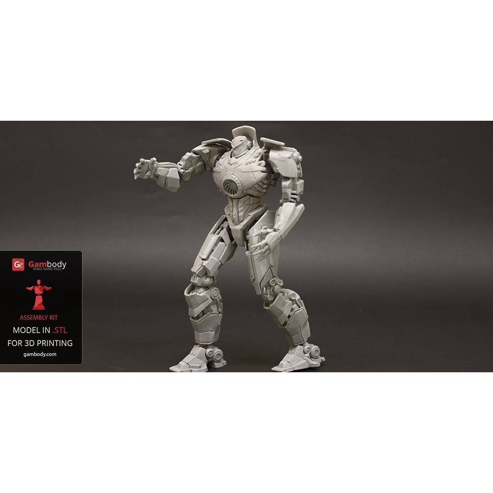 File in 3D Gipsy Danger - Pacific Rim