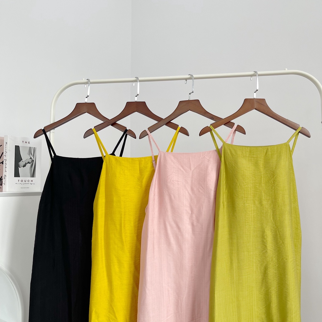 ĐẦM HAI DÂY CỘT DÂY LƯNG NHIỀU MÀU XINH XẮN - SALA DRESS