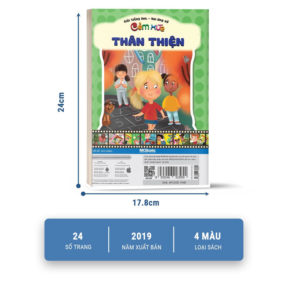 Sách - Giỏi Tiếng Anh - Vui Ứng Xử Feeling Friendly - MCBooks