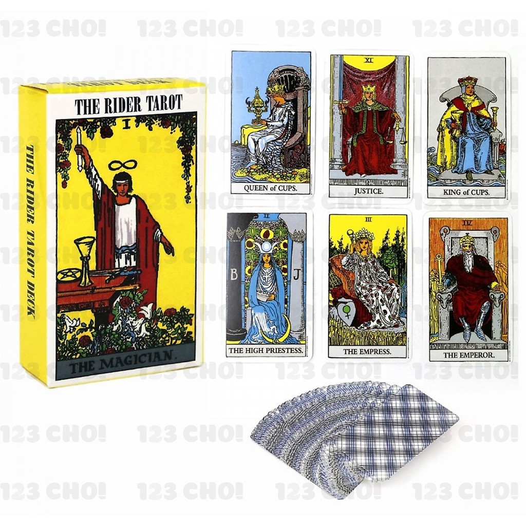 [COMBO 2 IN 1] Game Bài Tỷ Phú Monopoly dạy cách làm giàu + Bài Tarot Rider Waite cơ bản cho người bắt đầu