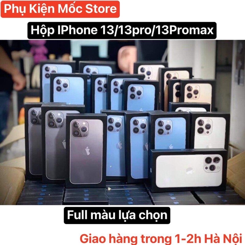 Vỏ hộp ip trưng bày cửa hàng(đủ mã 7g-13promaxx)