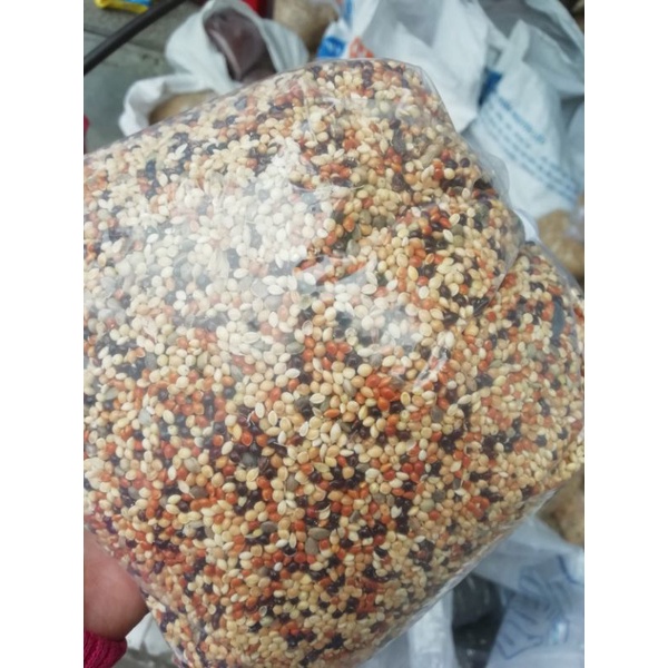 Cỏ thái Mix 8 loại hạt dành cho các dòng cu 1kg