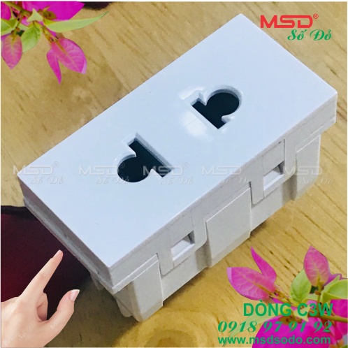 Hạt ổ cắm đơn panasonic -WEV1081-7SW