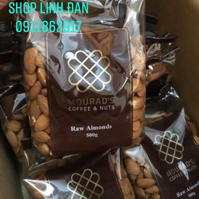 Hạt Hạnh Nhân Tách Vỏ Mourad’s nhập khẩu Úc 500gr date 2024